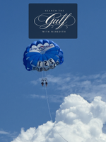 Parasailing Over Orange Beach With Sky Surfer