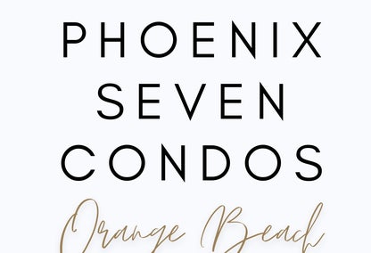 Phoenix Seven Condos For Sale Orange Beach, Alabama