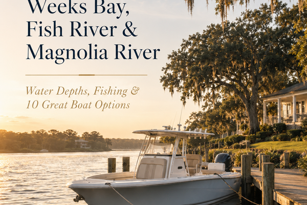 Best Boats for Mobile Bay, Weeks Bay, Fish River & Magnolia River