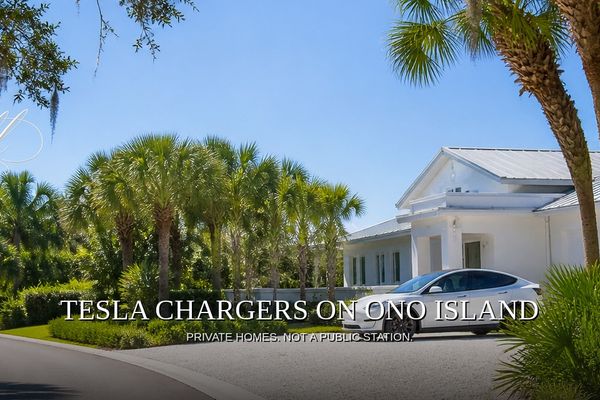 Are There Tesla Chargers on Ono Island? | Search The Gulf 