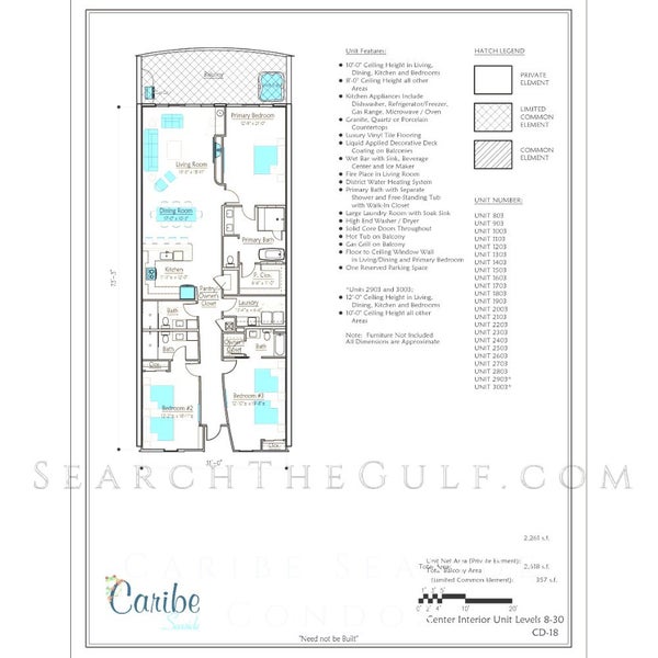 The Amon-Russo Team Sotheby’s International Realty is offering an exclusive look at these highly anticipated luxury condos. Located right on the beach and featuring breathtaking views, you’ll be sure to love the Caribe Seaside’s modern amenities and beaut