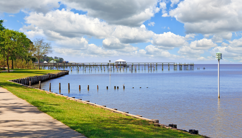 FAIRHOPE ALABAMA HOMES WITH DOCKS PIERS FOR SALE