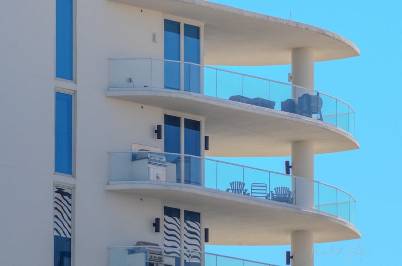Opal Condos have one condo one each floor, overlooking the Gulf of America in Orange Beach, Alabama