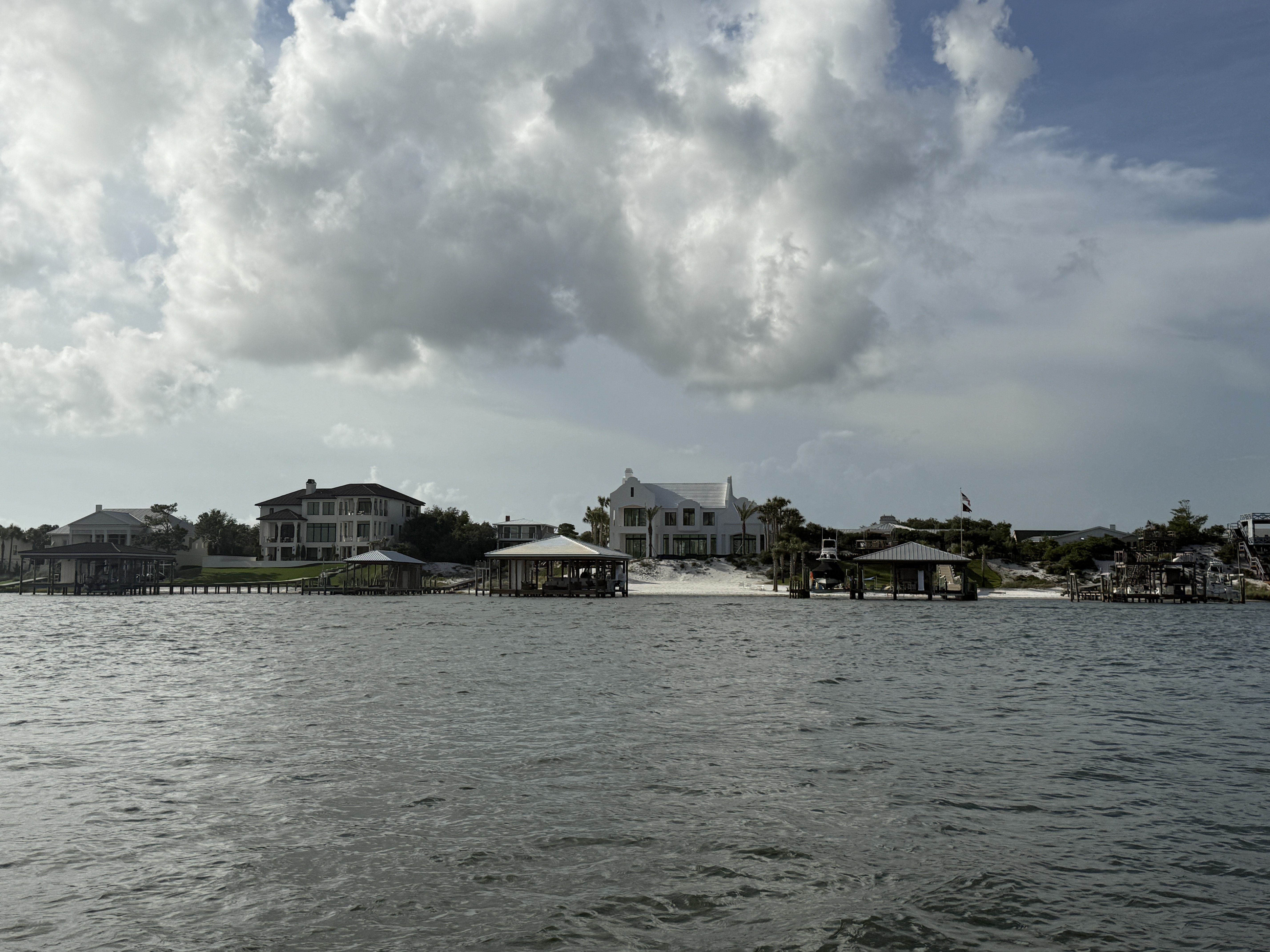 Homes and Waterfront Properties on Old River, Ono Island