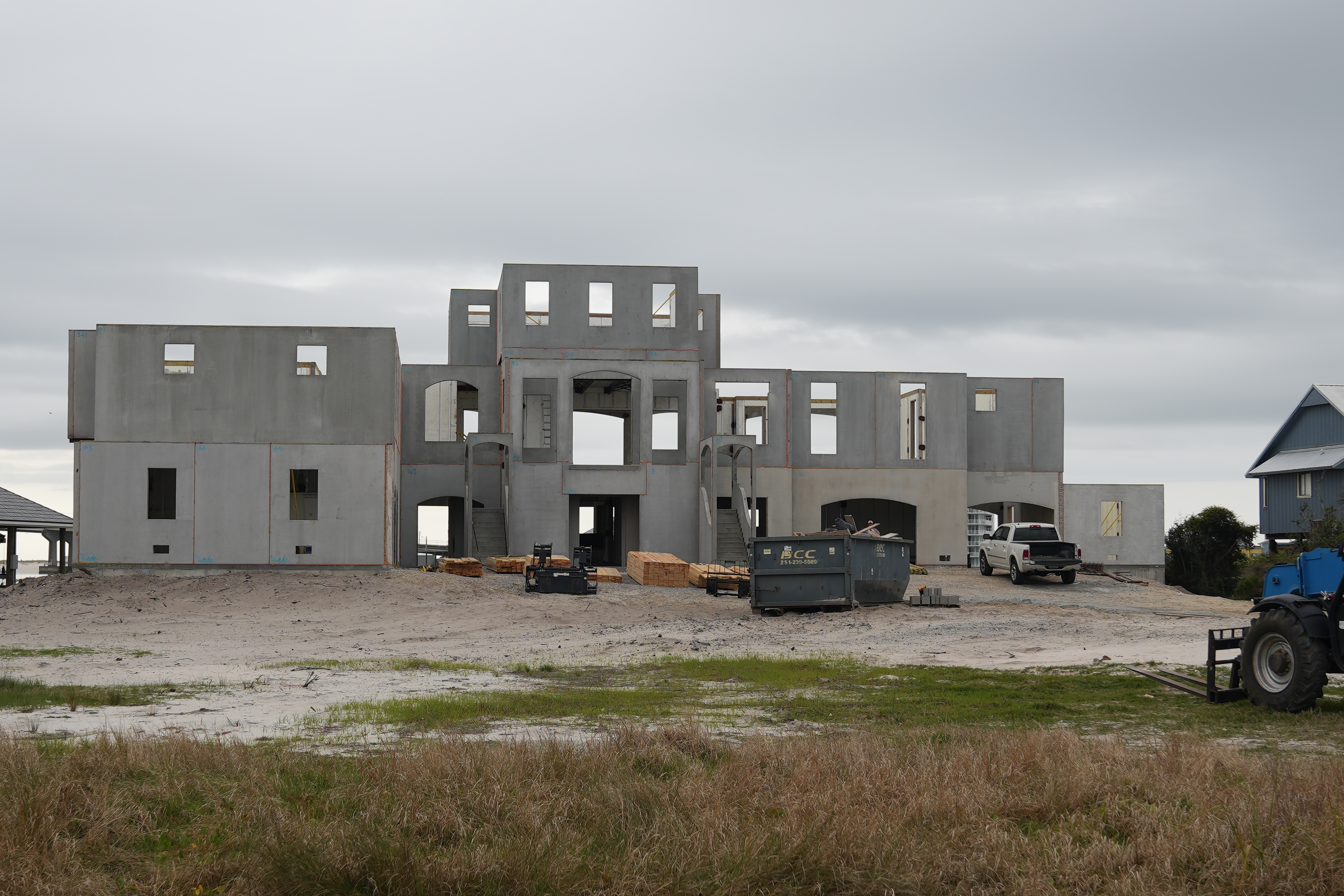 ICF Insulated Concrete Form Home Building Orange Beach Alabama