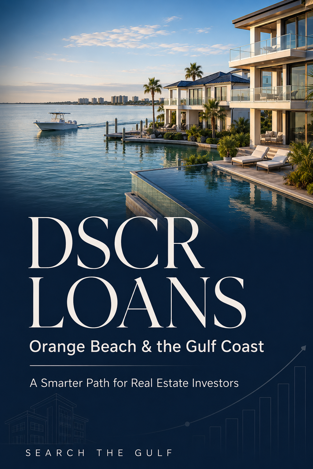 DSCR Loans Financing Gulf Coast and Orange Beach Alabama