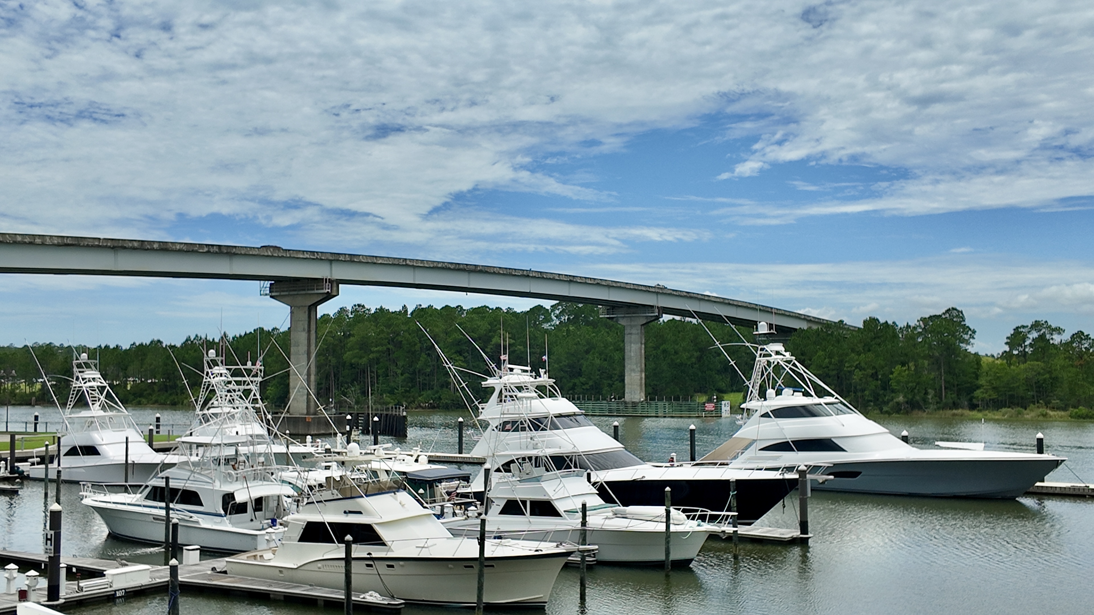 Wharf Marina Popular Sportfishing Yachts and Convertibles