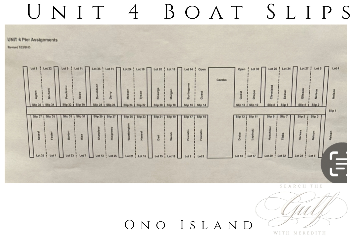 Ono Harbour Unit 4 Boat Slips