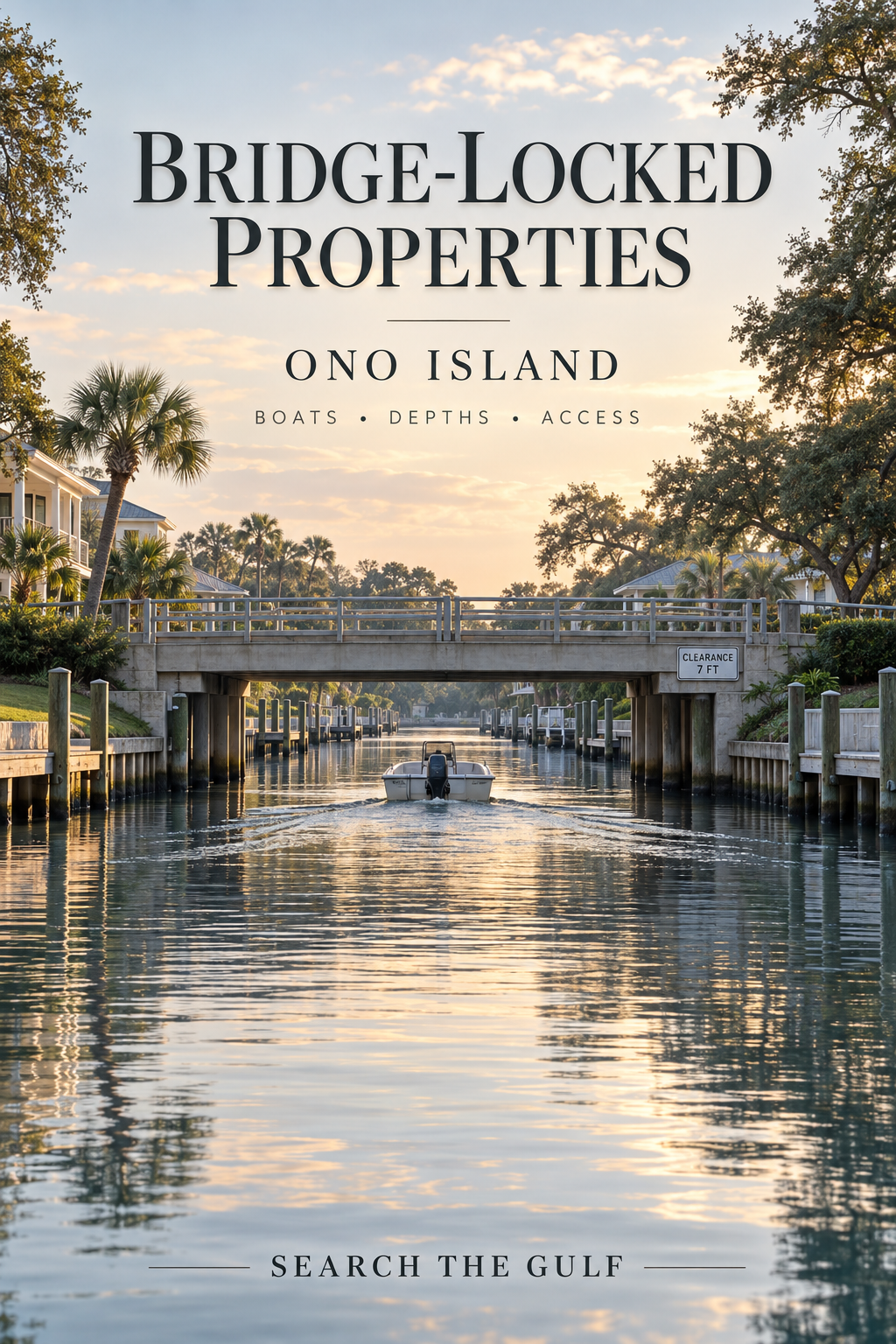 Ono Island Bridge Locked Homes and Properties Sandpiper, Turtle Key and Sandy Key Ono Island Bridge Locked Homes and Properties Sandpiper