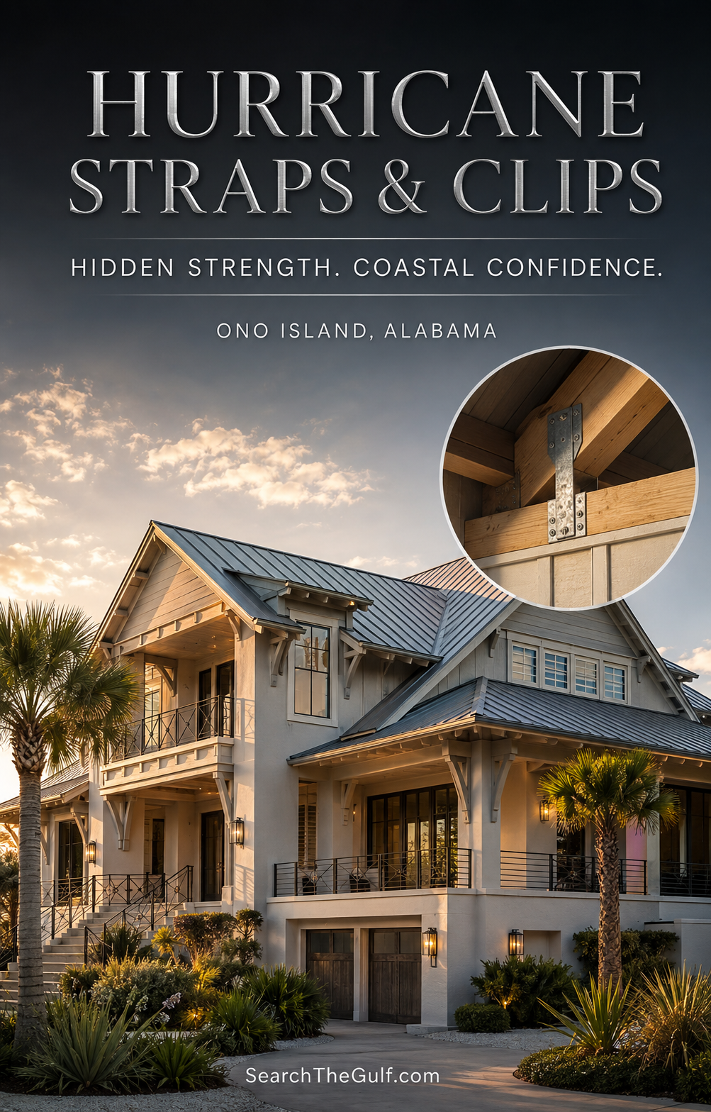 Hurricane Straps and Clips Ono Island Home Building and Construction