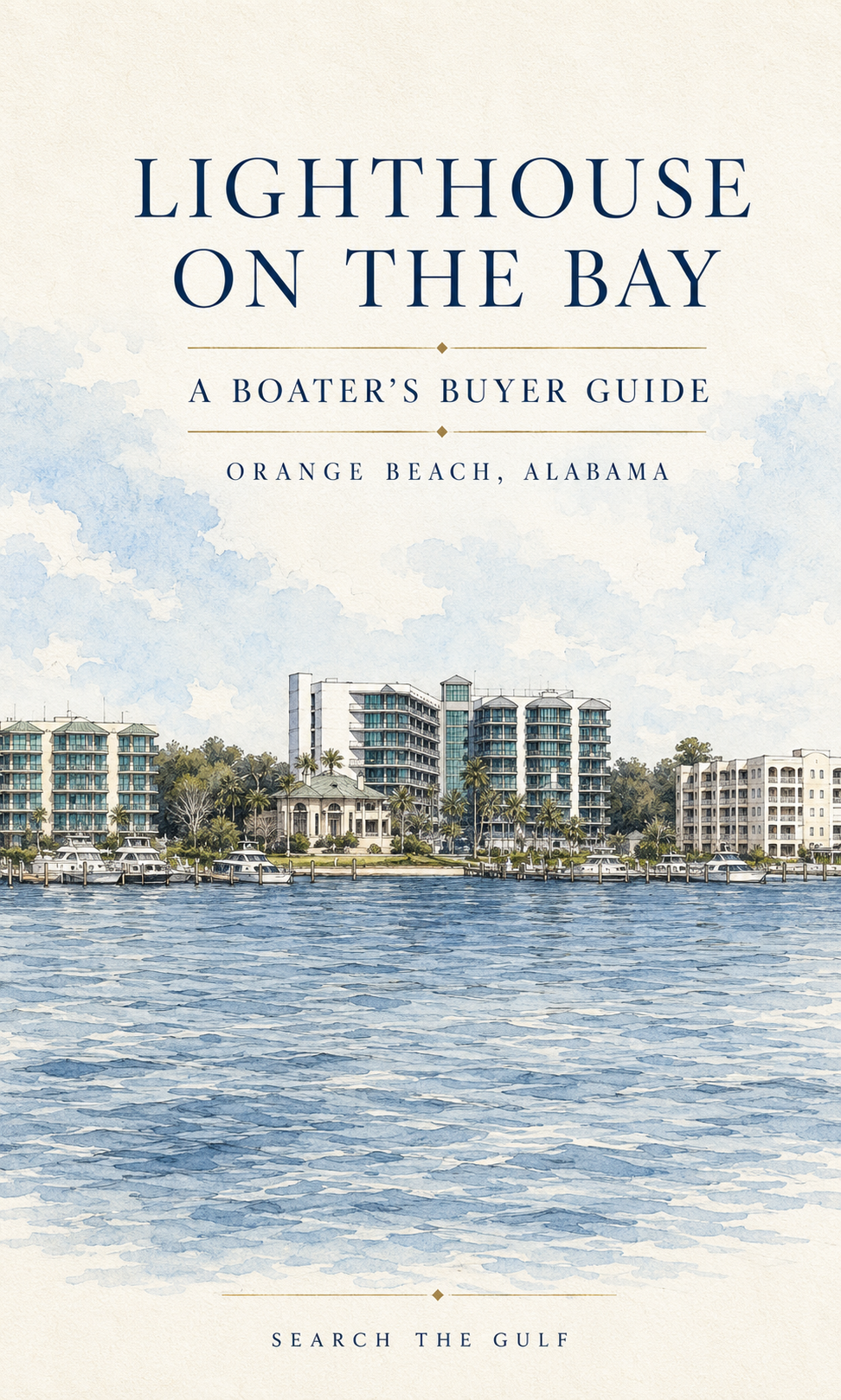 Lighthouse on the Bay Boater's Guide Orange Beach Alabama Condos