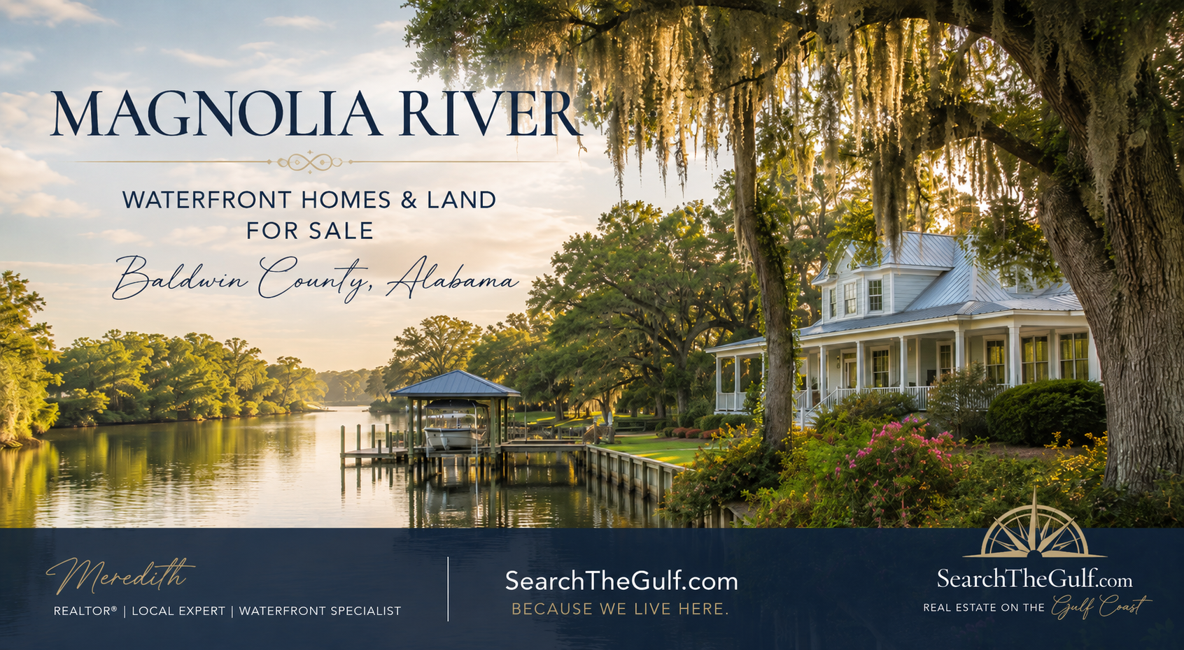 Magnolia River Waterfront Homes For Sale