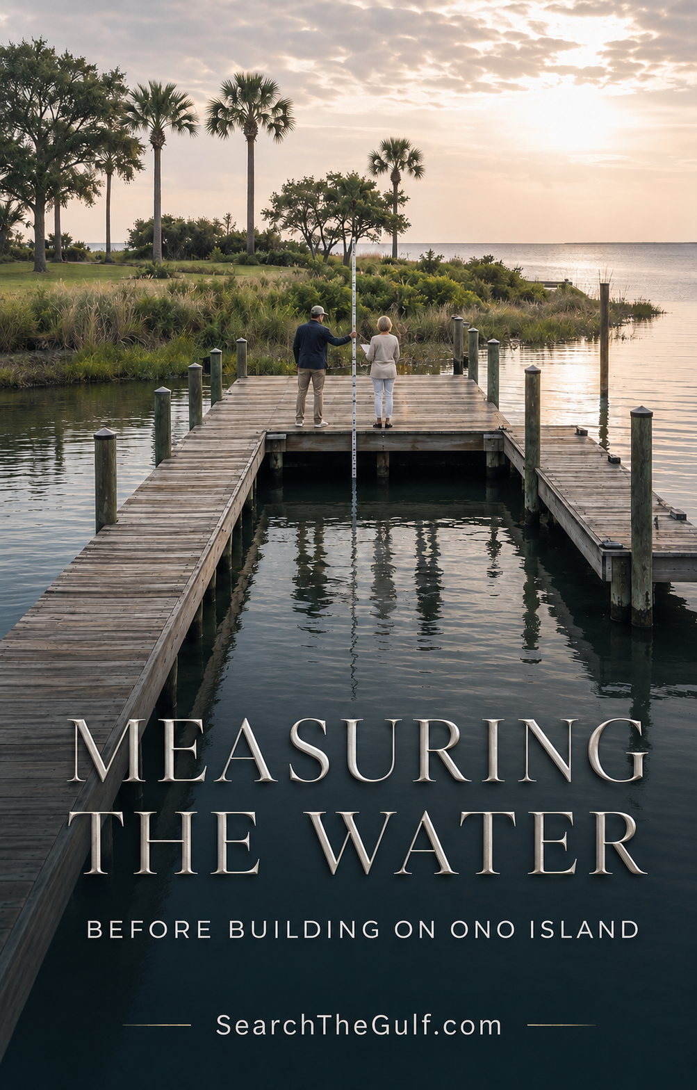 Measure Ono Island Water Depths at Docks