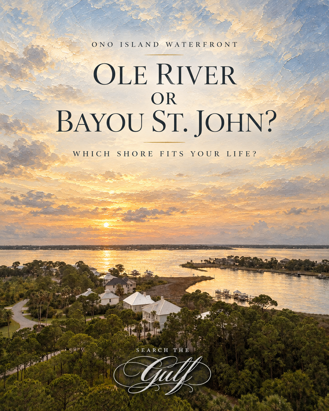 Ole River or Bayou St. John or Ono Harbour Ono Island Ole River or Bayou St. John or Ono Harbour Ono Island