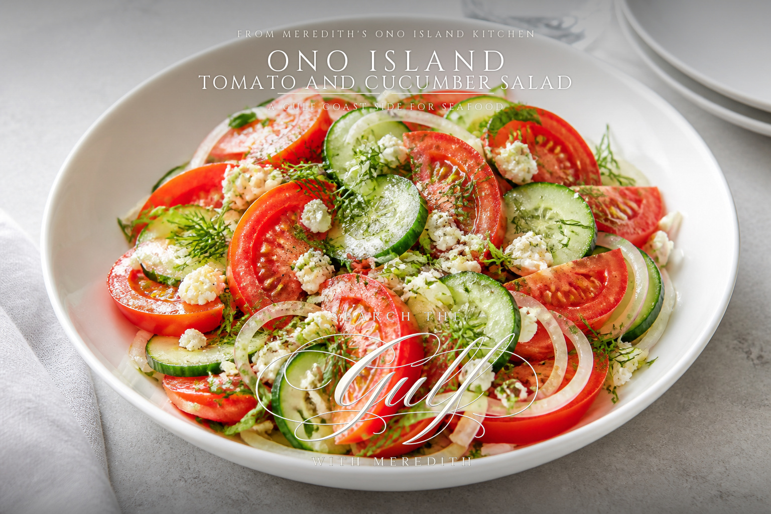 Ono Island Tomato Cucumber Salad