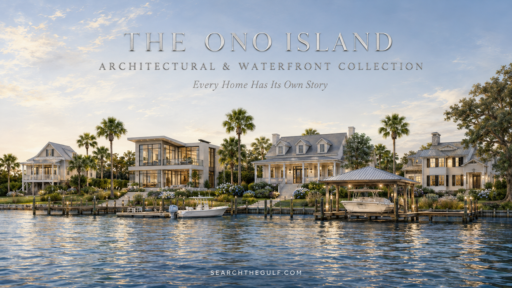 Ono Island Architecture and Waterfront Home Collection