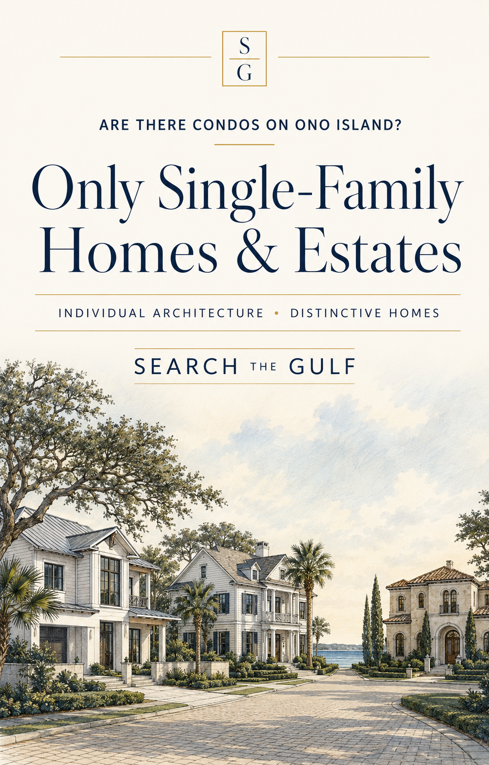 Ono Island Townhomes, Duplexes, Condos