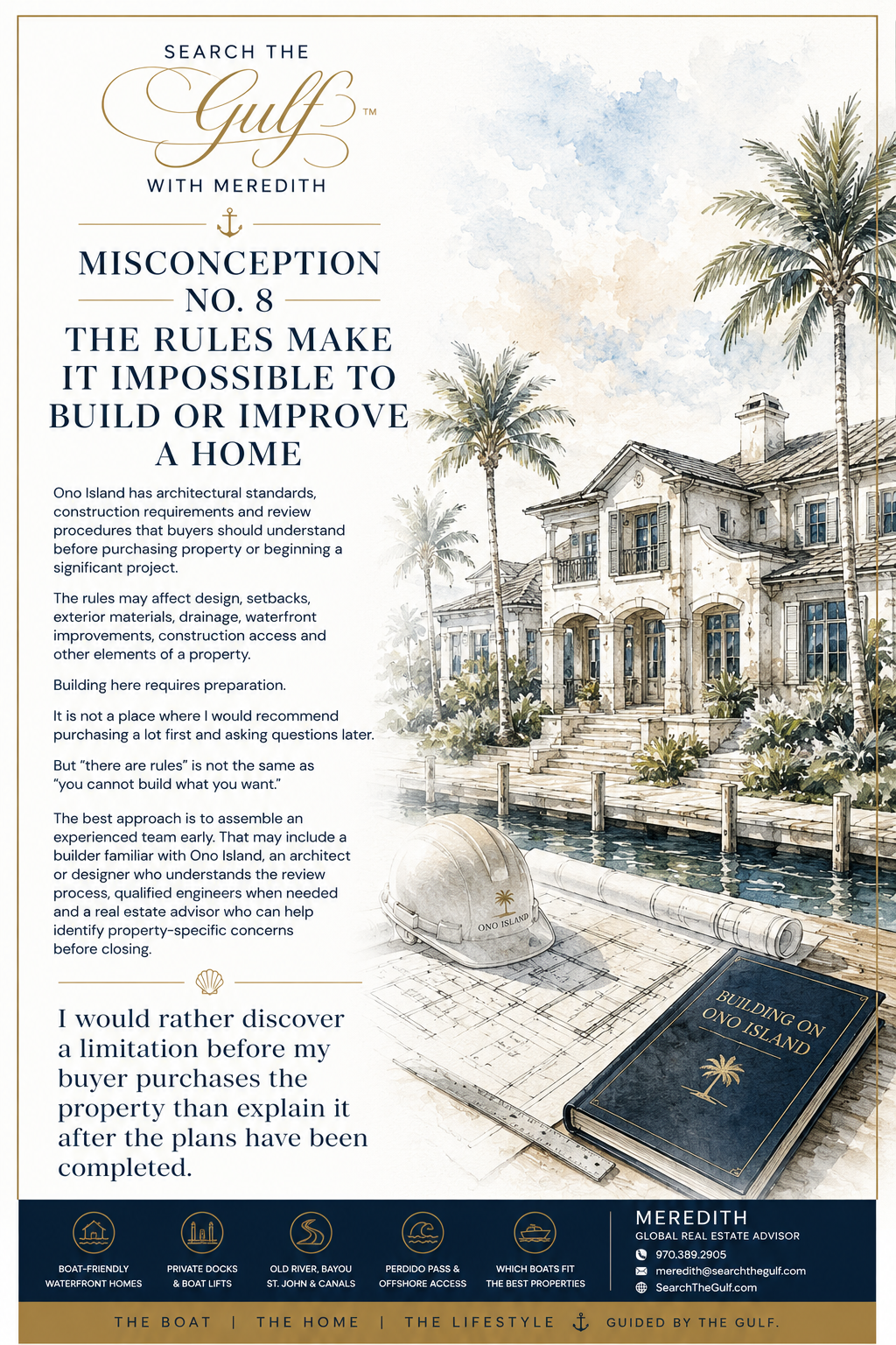 Ono island Home Building Renovation Rules