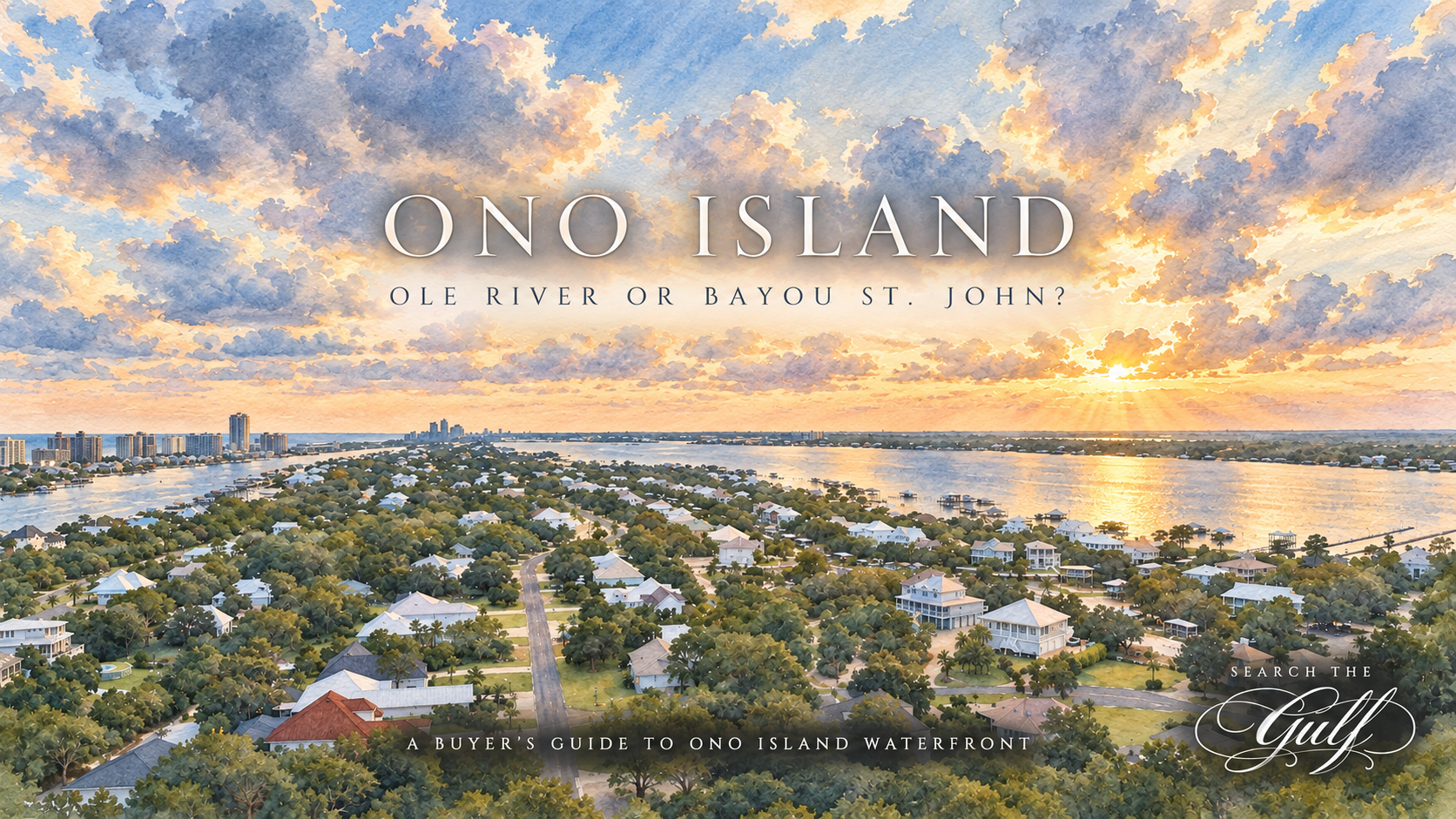 Ono Island Bayou St. John Ole River Homes Ono Island Bayou St. John Ole River Homes