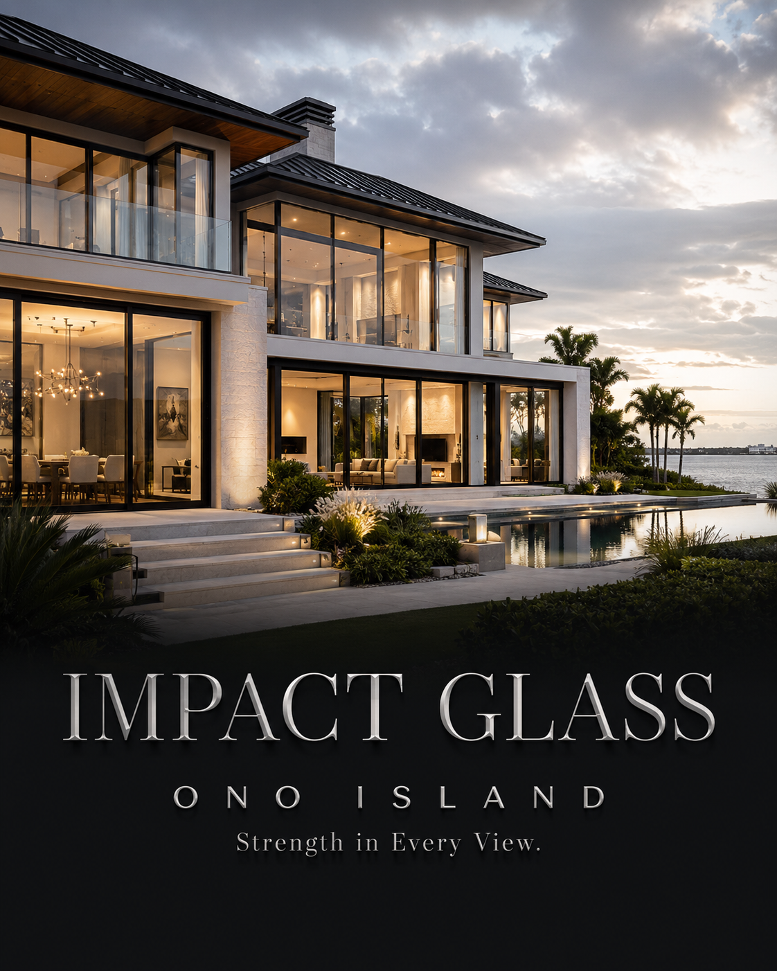 Ono Island High Impact Glass Windows Doors Hurricane Protection