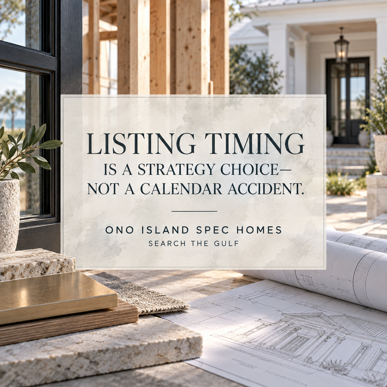 Ono Island Listing Homes Spec Custom Builds