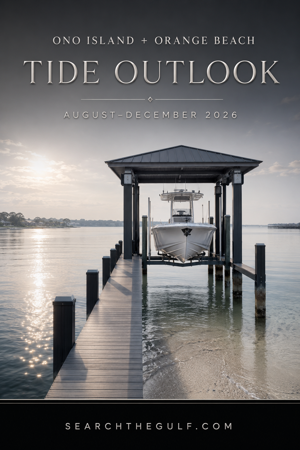 Ono Island and Orange Beach high tide and low tide outlook for 2026