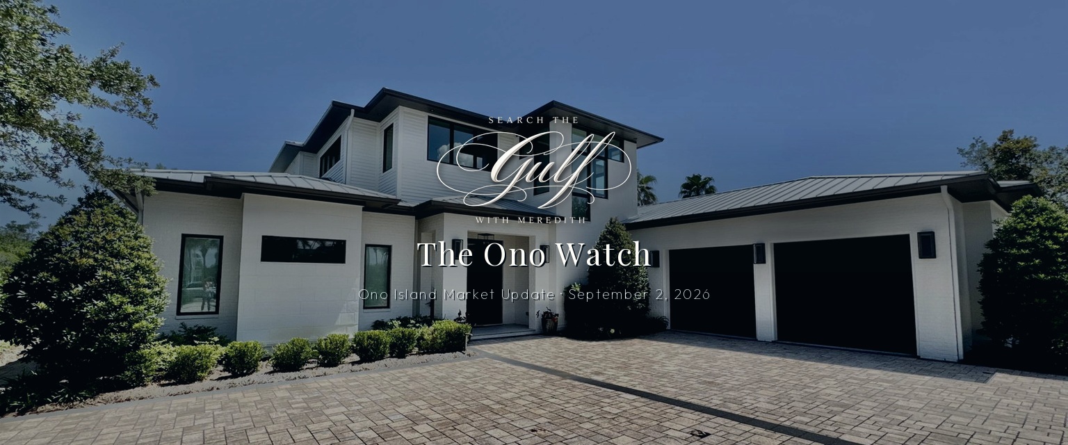 Ono Island Market Watch Real Estate Ono Island Market Watch Real Estate