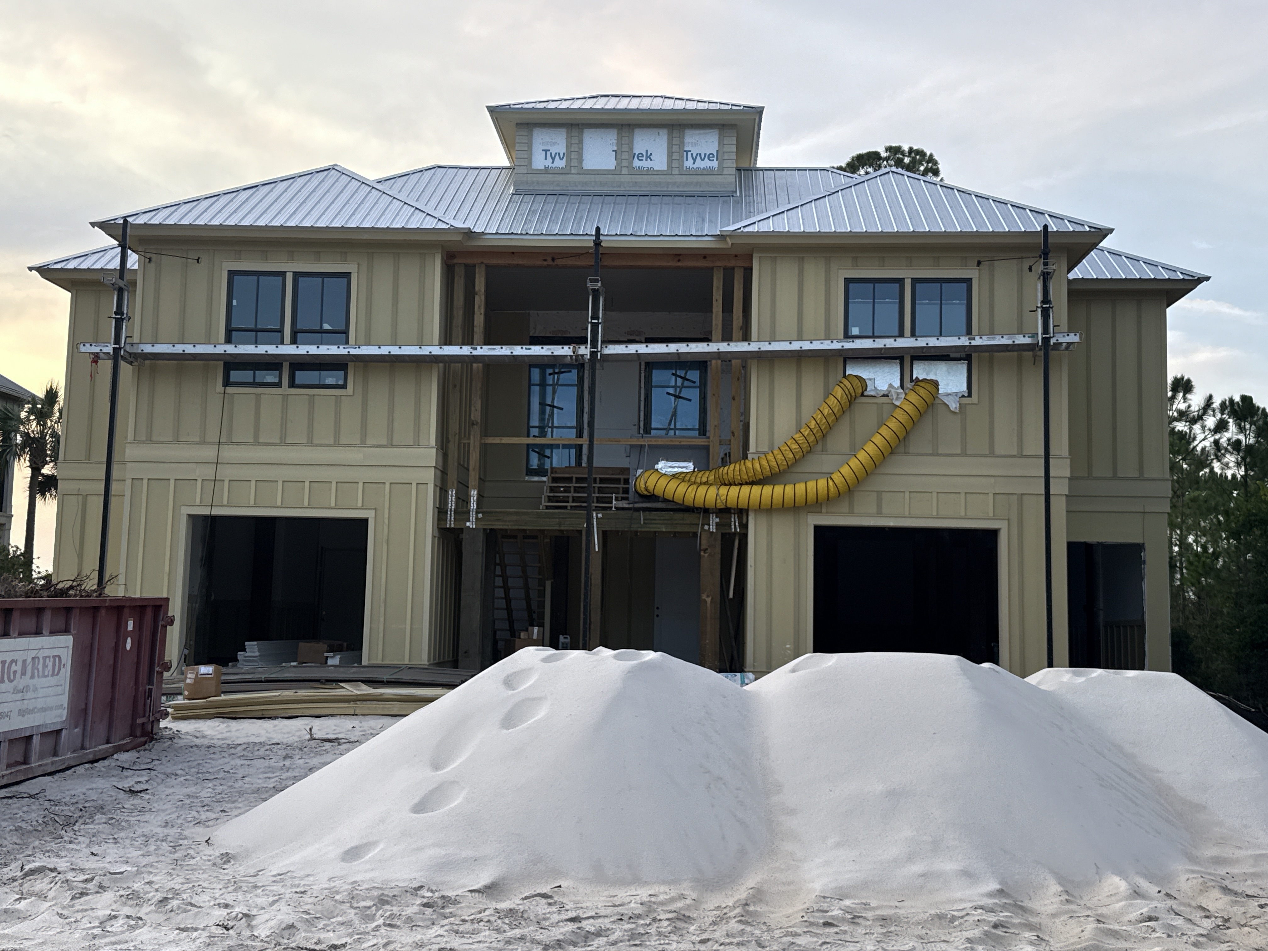 Ono Island New Construction Home Building Drying Moisture Systems