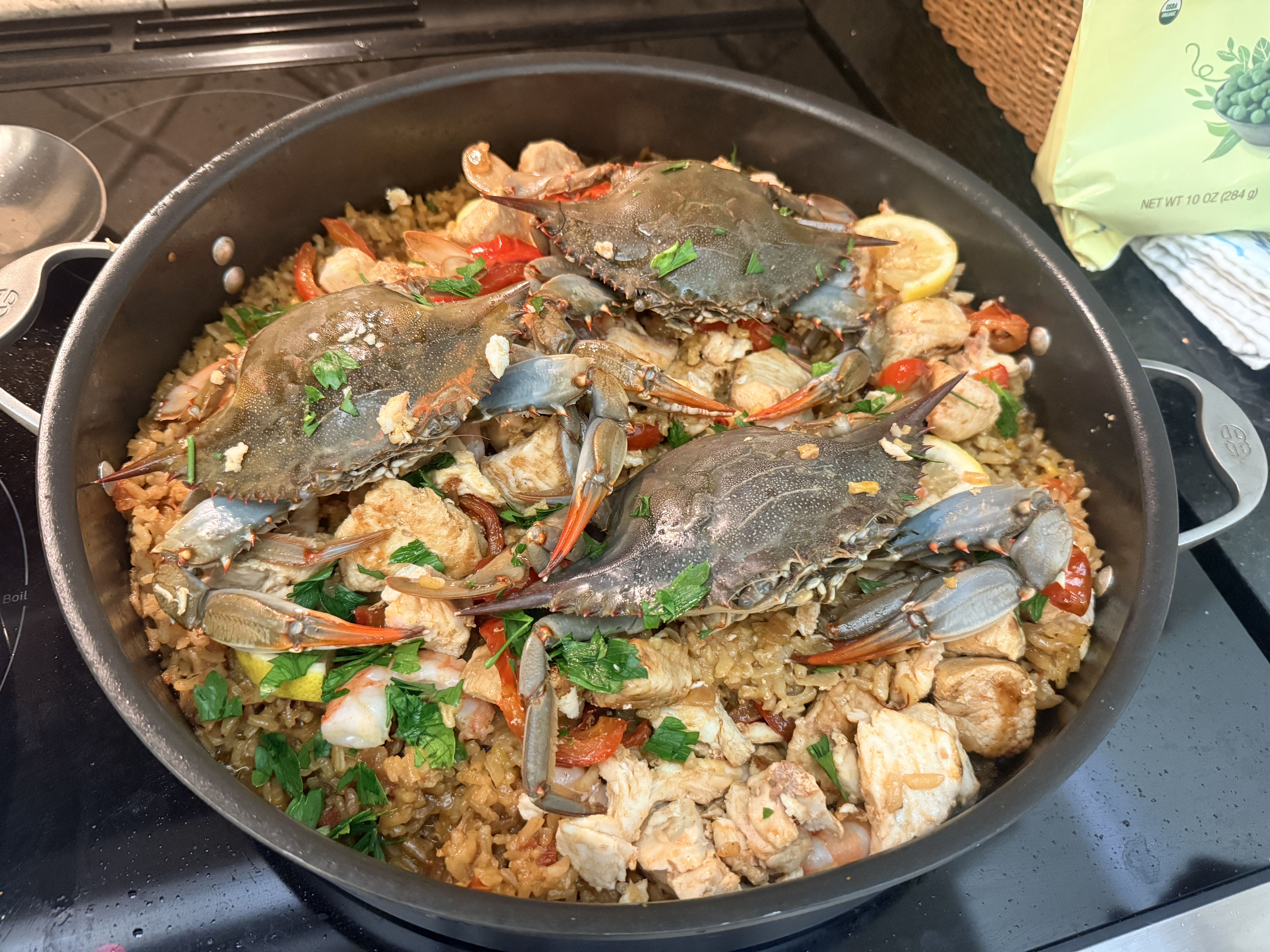 Ono Island Paella Fish and Seafood