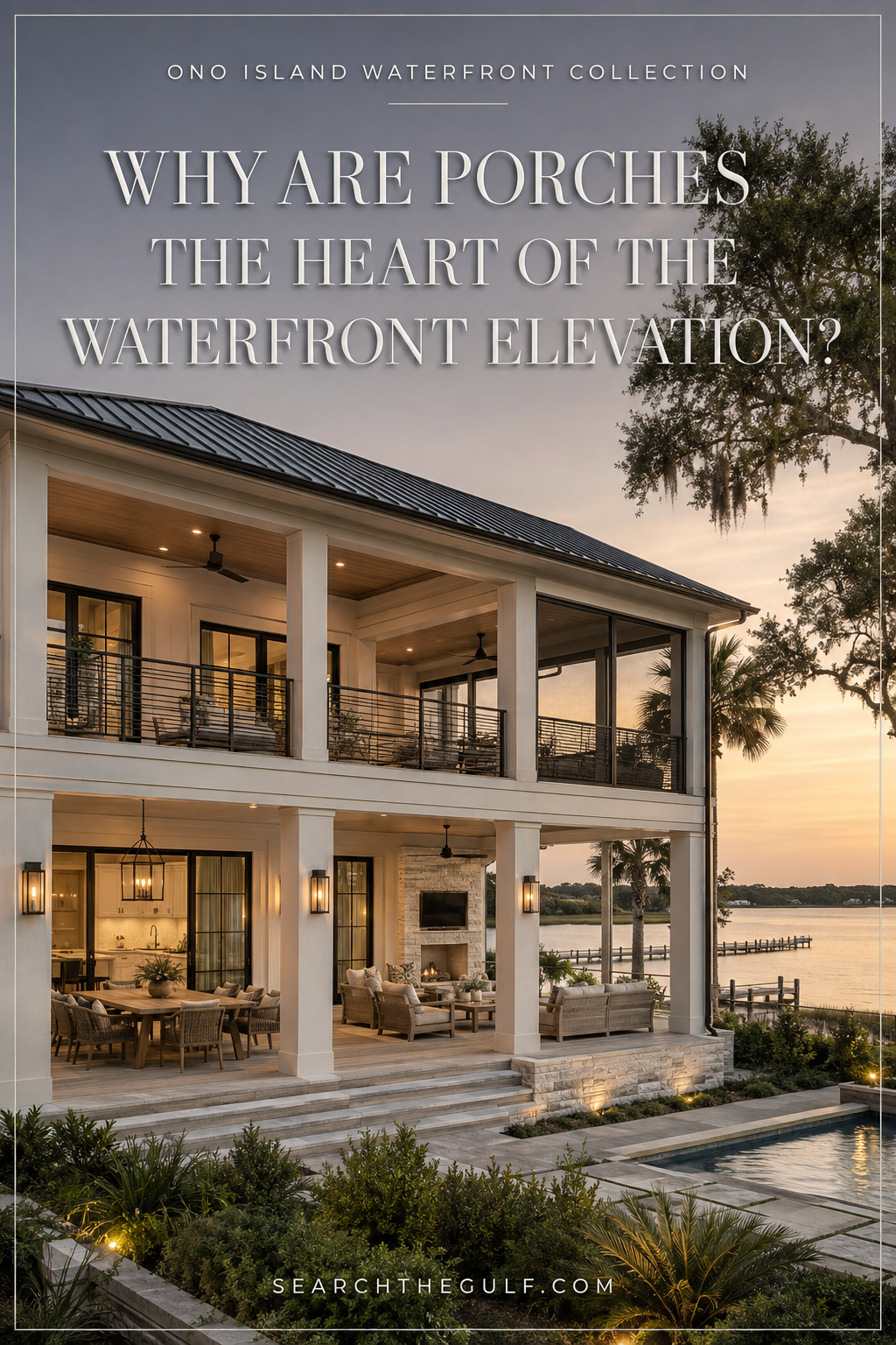 Ono Island Porches and Home Building, Construction