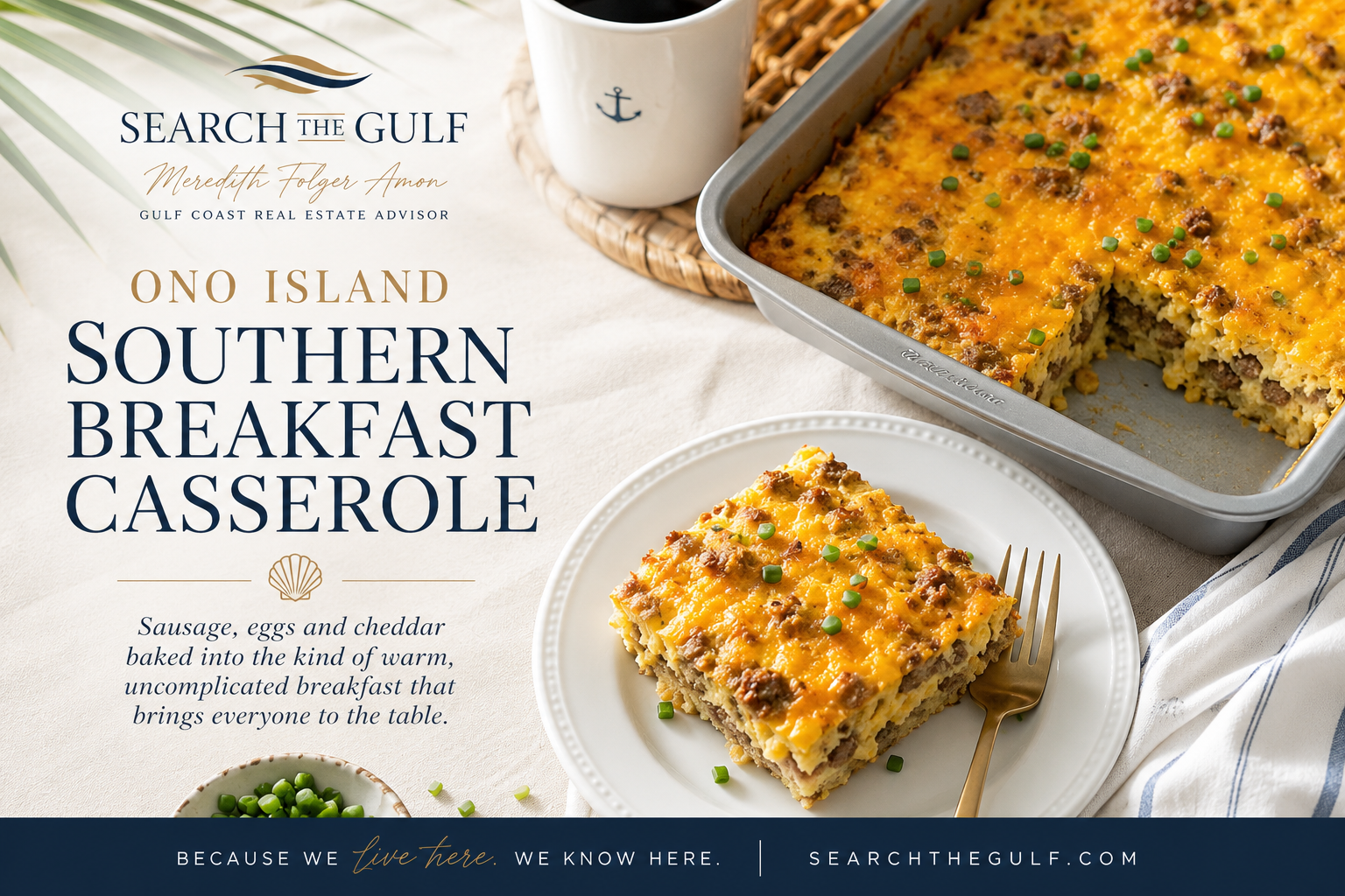 Ono Island Southern Breakfast Casserole Recipe