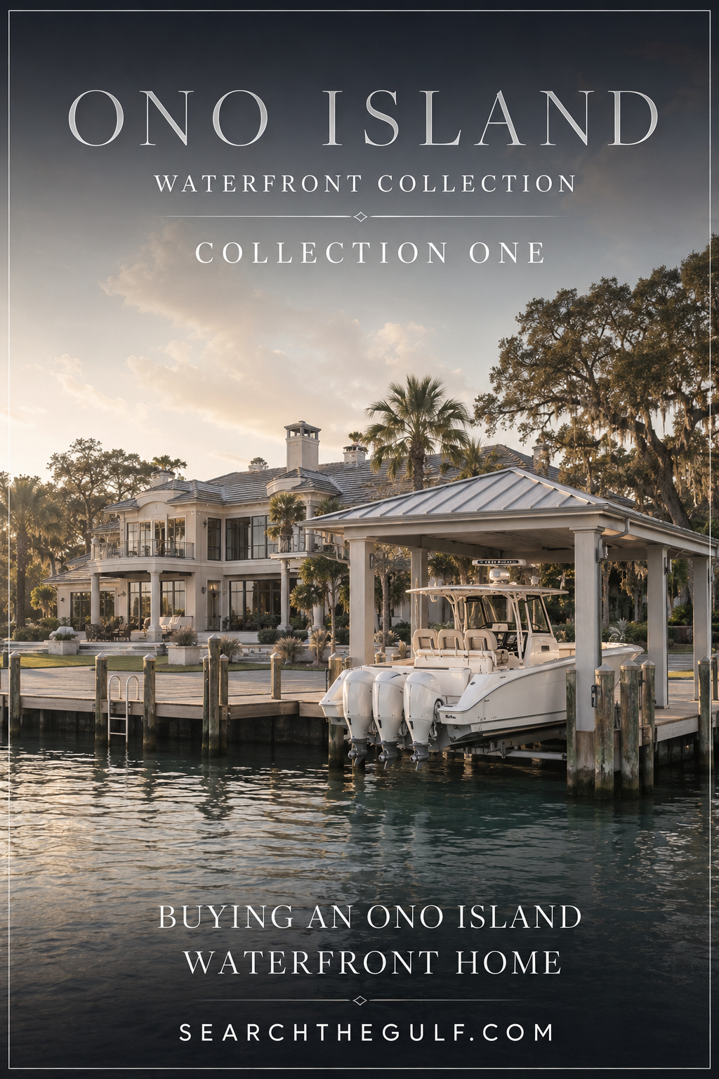 Ono Island Waterfront Collection Homes For Sale and Boating