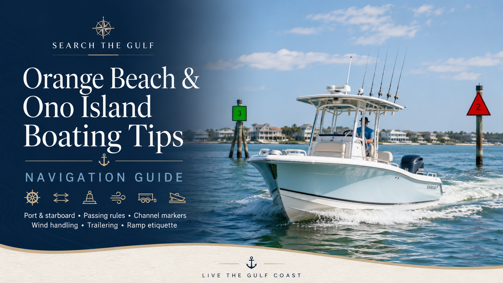 Orange Beach Ono Island Boating Tips