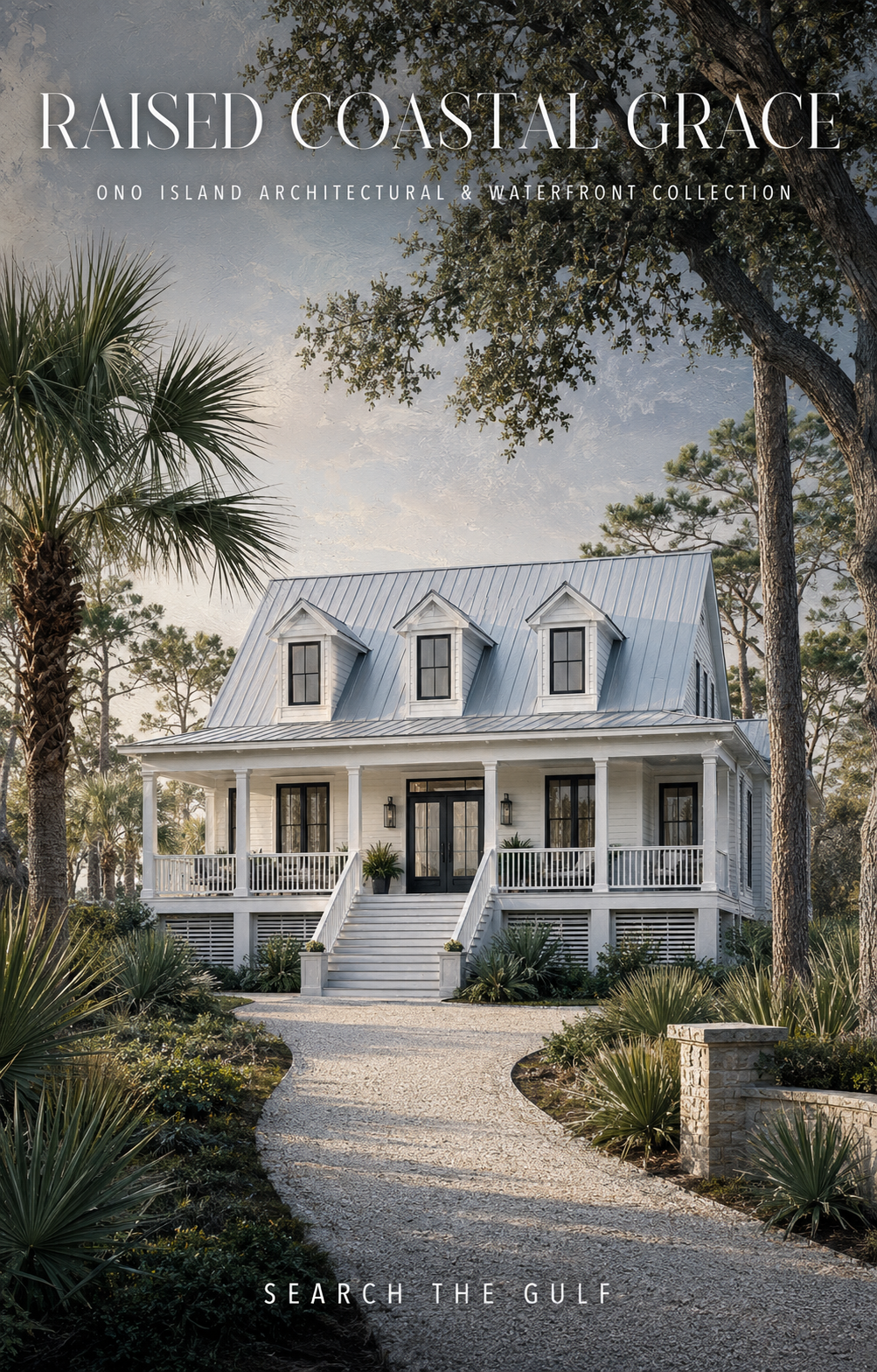 Raised Lowcountry Cottage on Ono Island Raised Lowcountry Cottage on Ono Island