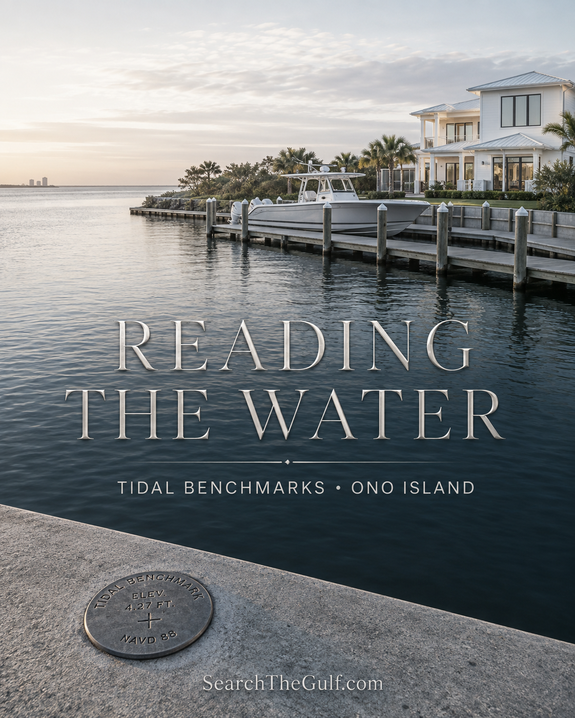 Ono Island Tidal Benchmarks in Orange Beach Alabama