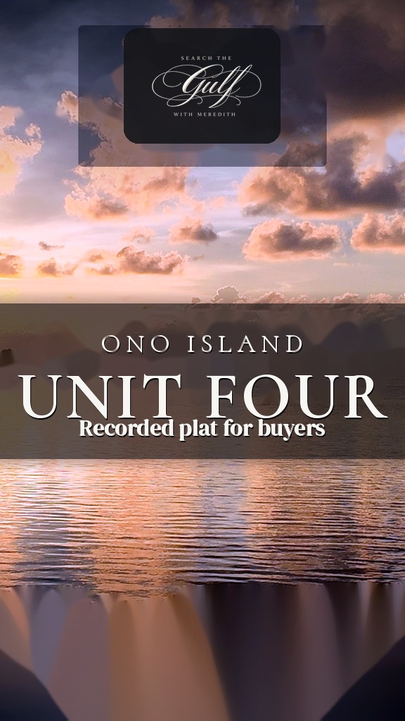 Unit Four Plat Map Ono Island