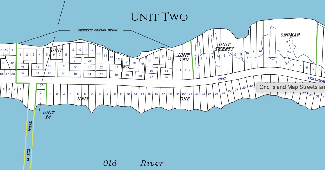 Unit Two Ono Island Overview