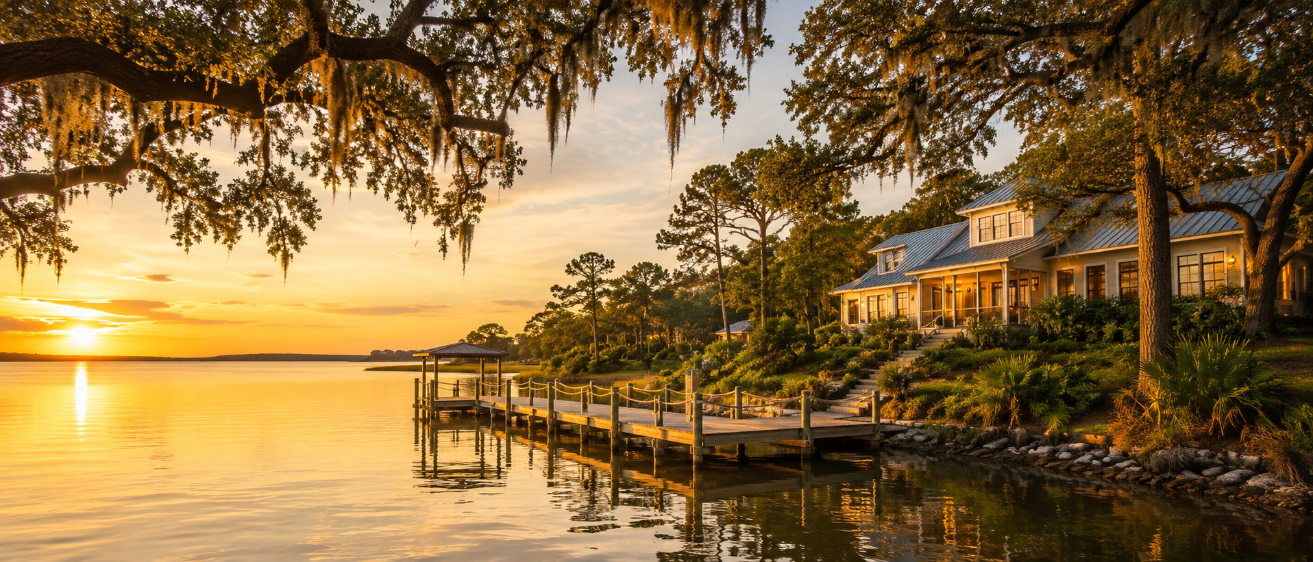 Waterfront Homes in Baldwin County Alabama Weeks Bay and Fish River