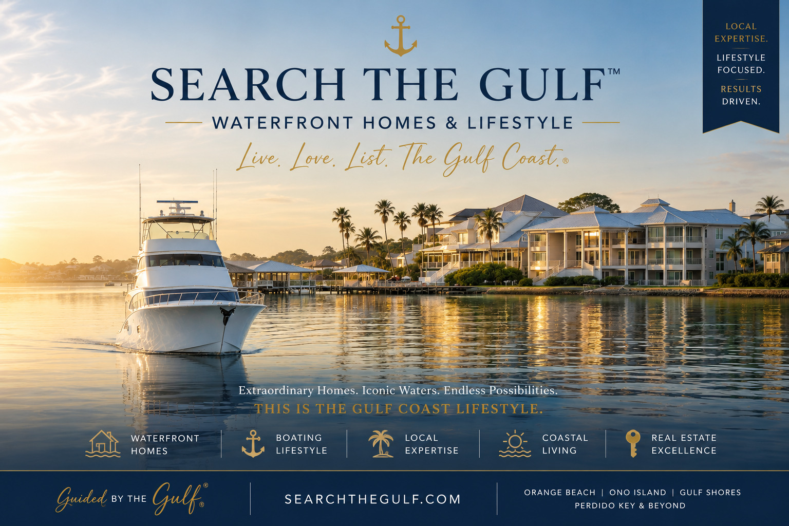 Waterfront Homes and Lifestyle on the Gulf Coast