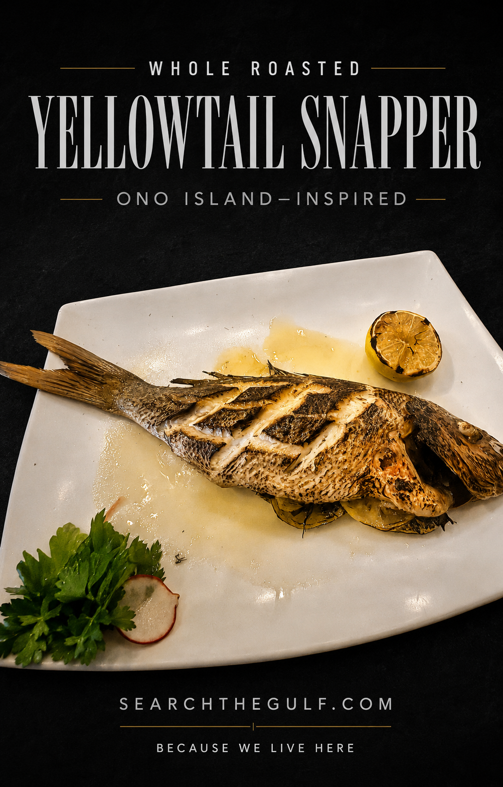 Yellowtail Snapper Whole Fish Recipe Ono Island Yellowtail Snapper Whole Fish Recipe Ono Island